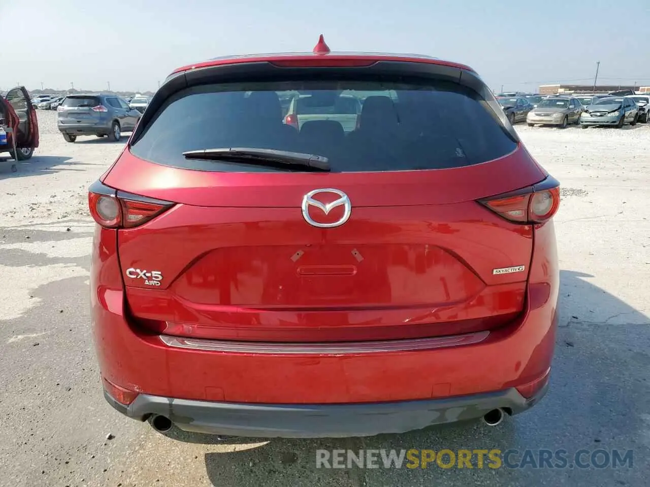 6 Photograph of a damaged car JM3KFBDM9M0490614 MAZDA CX-5 2021