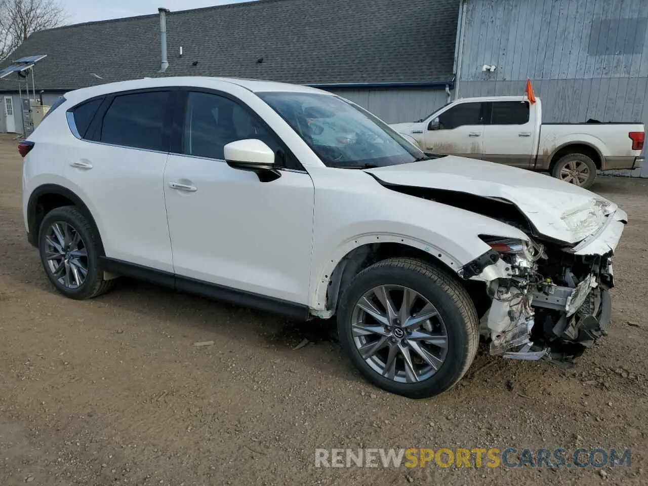 4 Photograph of a damaged car JM3KFBDM9M1368149 MAZDA CX-5 2021