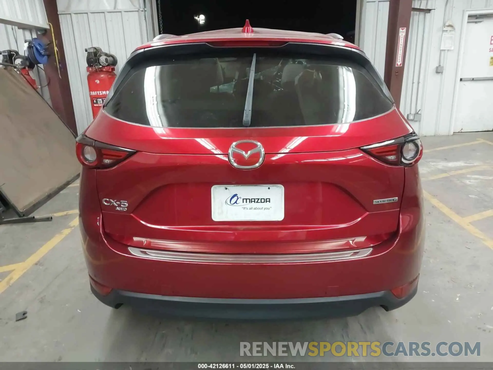 15 Photograph of a damaged car JM3KFBDMXM0439350 MAZDA CX-5 2021