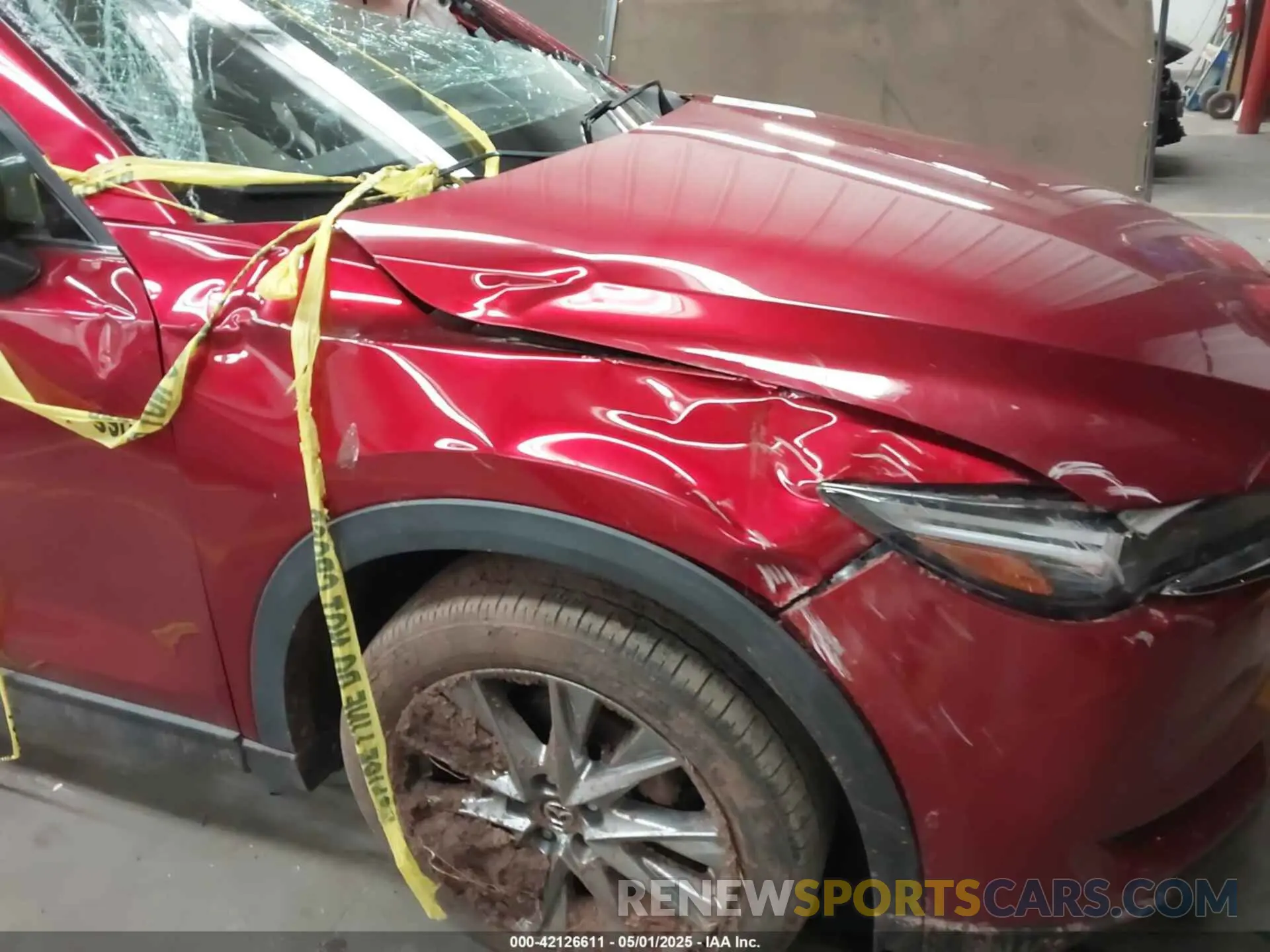 17 Photograph of a damaged car JM3KFBDMXM0439350 MAZDA CX-5 2021