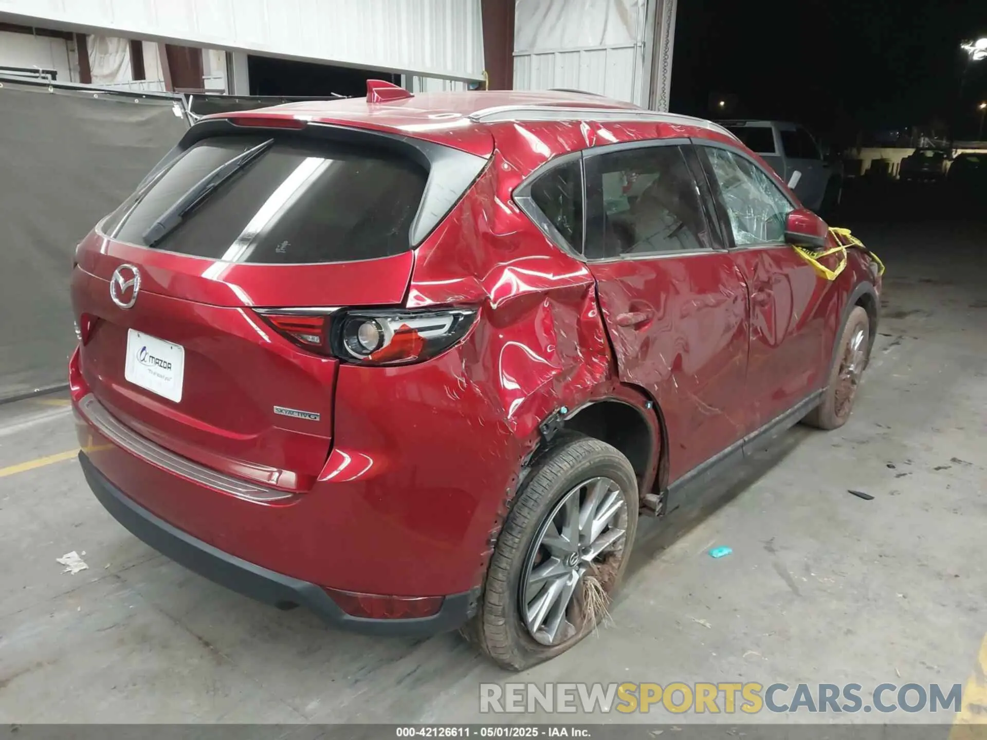 4 Photograph of a damaged car JM3KFBDMXM0439350 MAZDA CX-5 2021