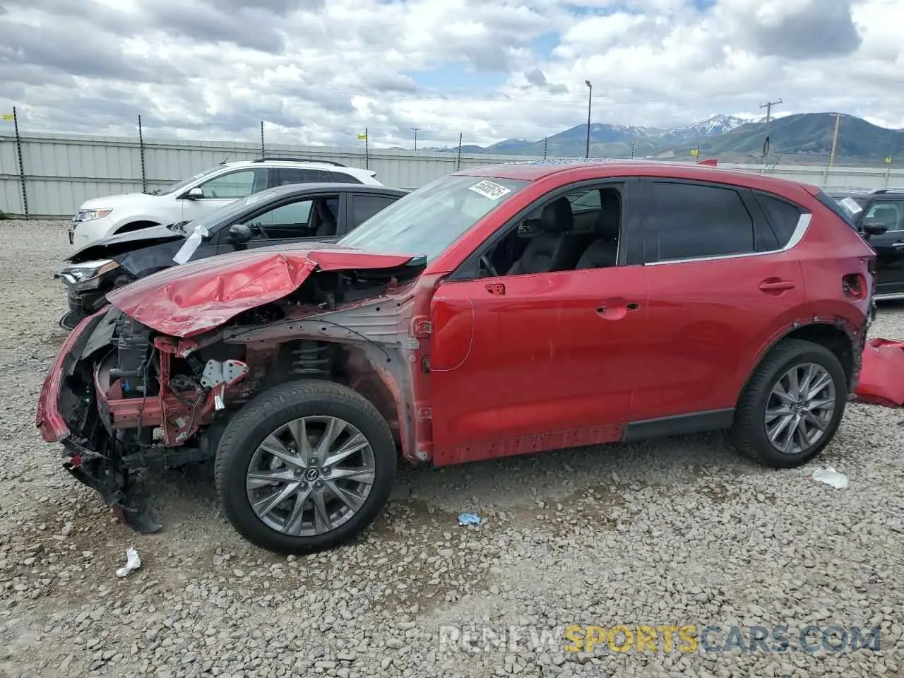 1 Photograph of a damaged car JM3KFBDMXM0489052 MAZDA CX-5 2021