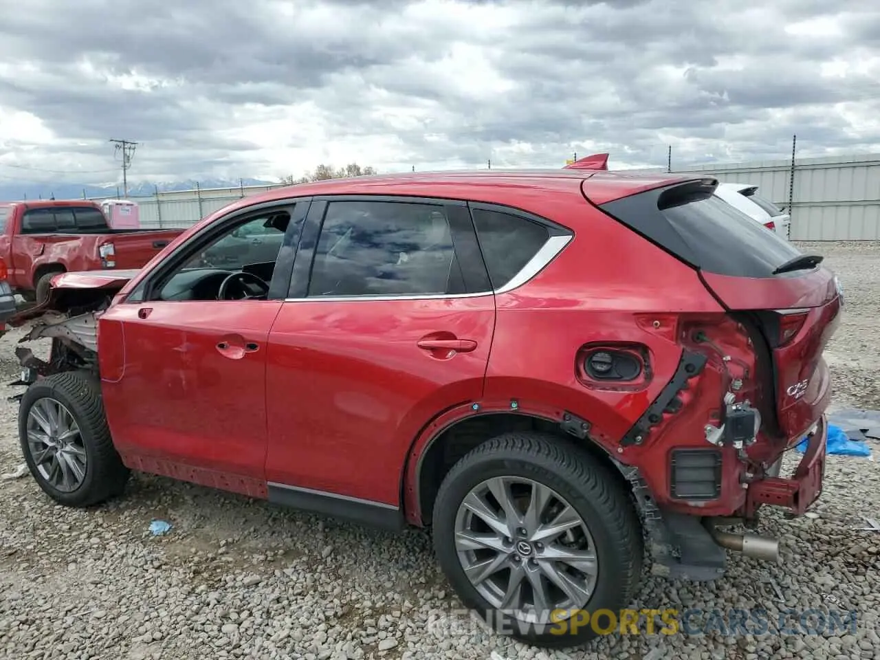 2 Photograph of a damaged car JM3KFBDMXM0489052 MAZDA CX-5 2021