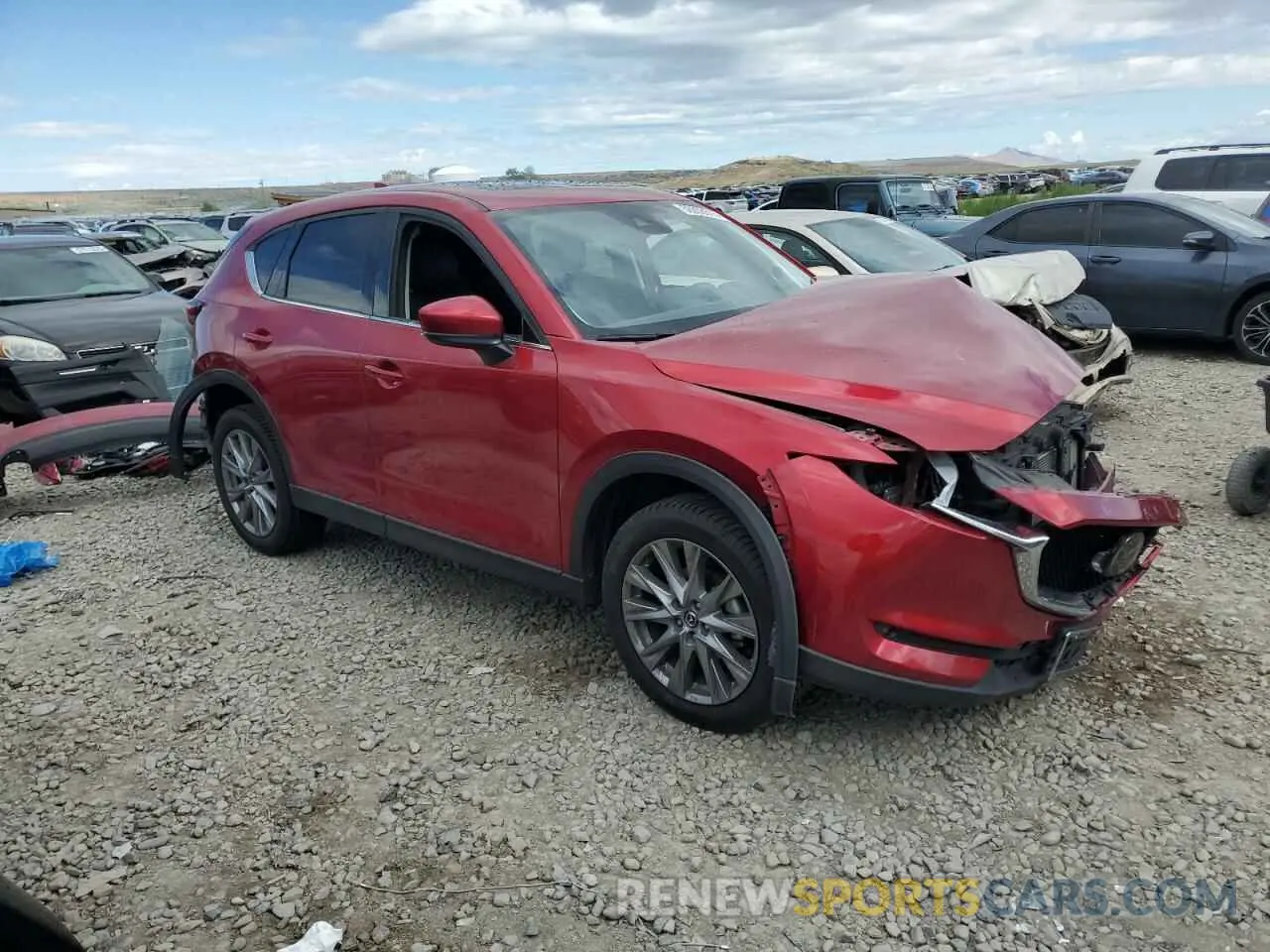 4 Photograph of a damaged car JM3KFBDMXM0489052 MAZDA CX-5 2021