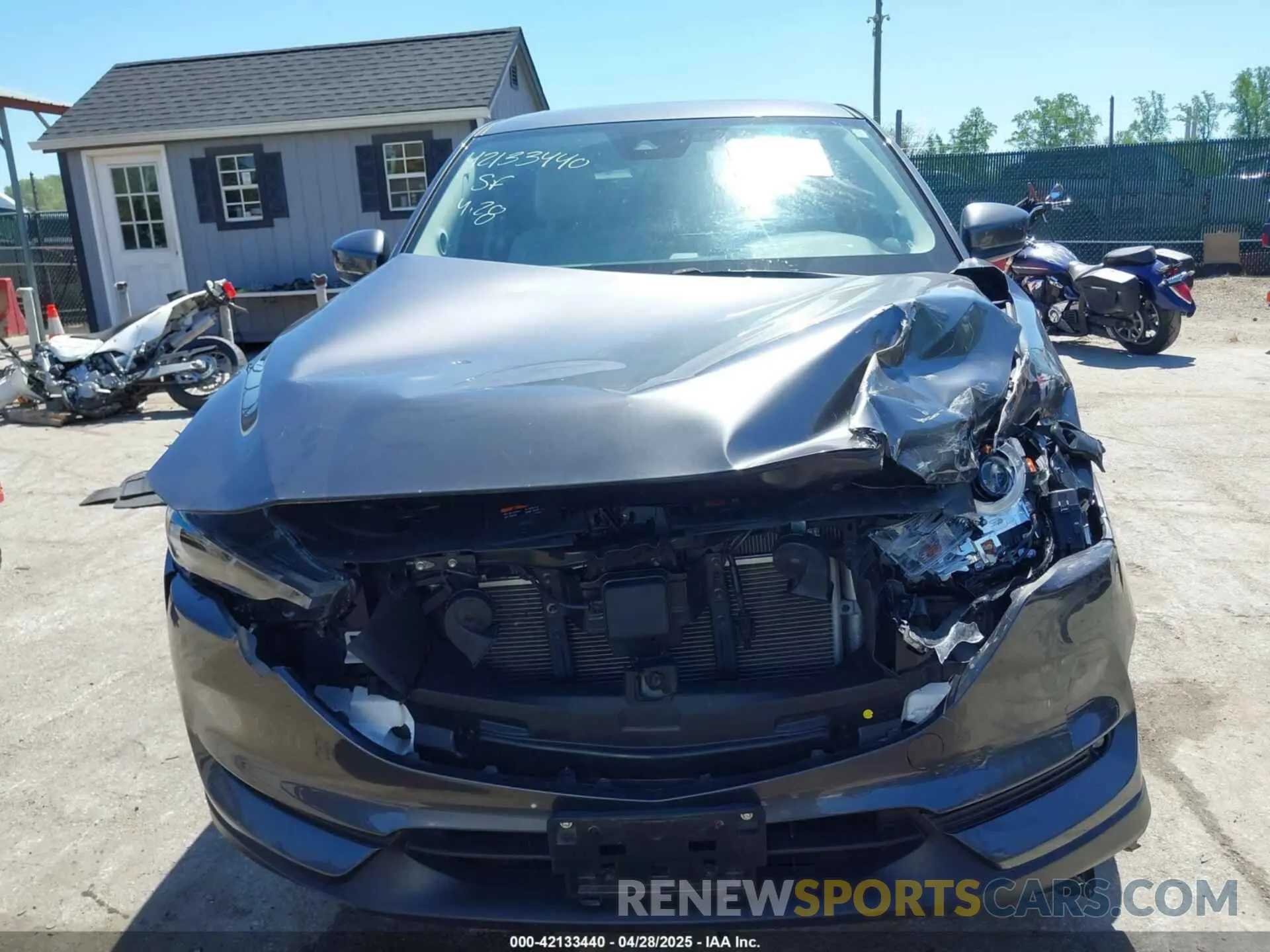 13 Photograph of a damaged car JM3KFBDMXM1459026 MAZDA CX-5 2021