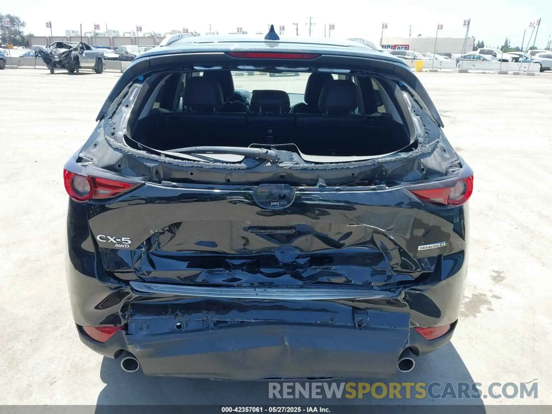 16 Photograph of a damaged car JM3KFBDMXM1487182 MAZDA CX-5 2021
