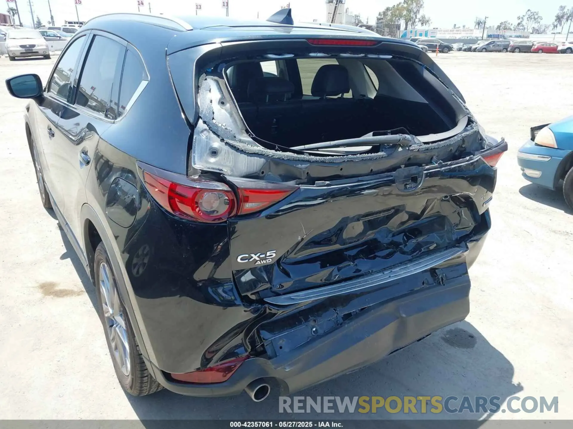 6 Photograph of a damaged car JM3KFBDMXM1487182 MAZDA CX-5 2021
