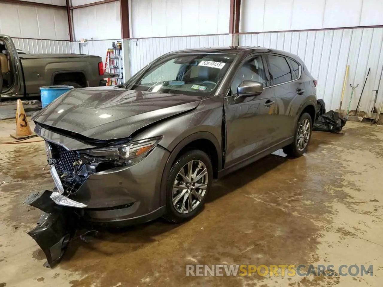 1 Photograph of a damaged car JM3KFBEY2M0318555 MAZDA CX-5 2021