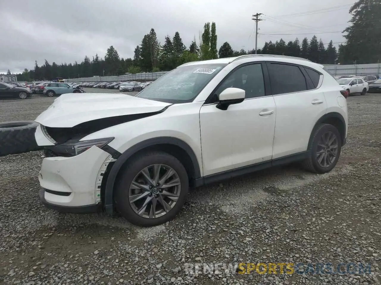 1 Photograph of a damaged car JM3KFBEY3M0410998 MAZDA CX-5 2021