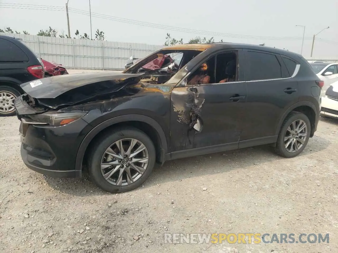 1 Photograph of a damaged car JM3KFBEY5M0417581 MAZDA CX-5 2021