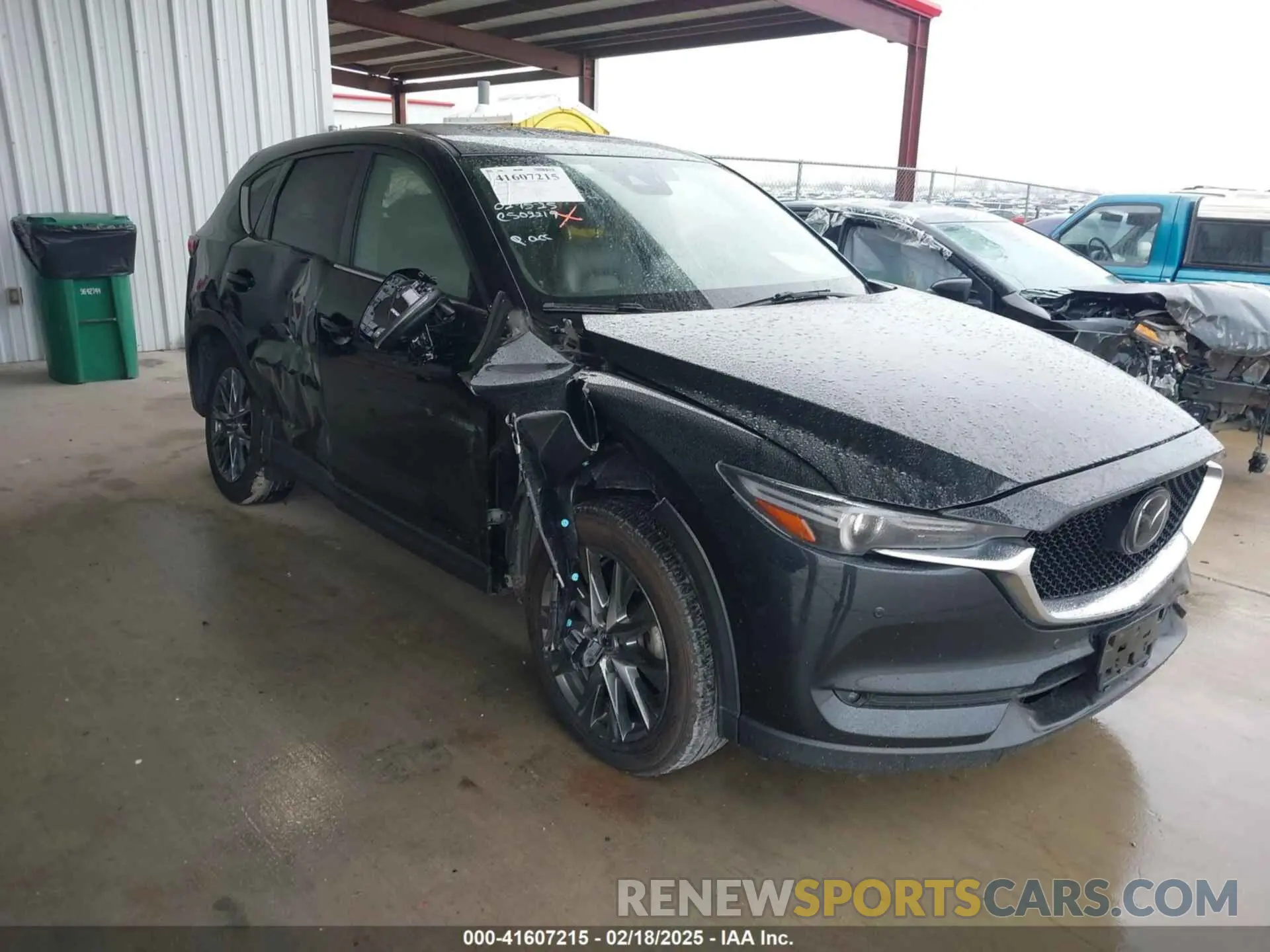 1 Photograph of a damaged car JM3KFBEY5M0432033 MAZDA CX-5 2021