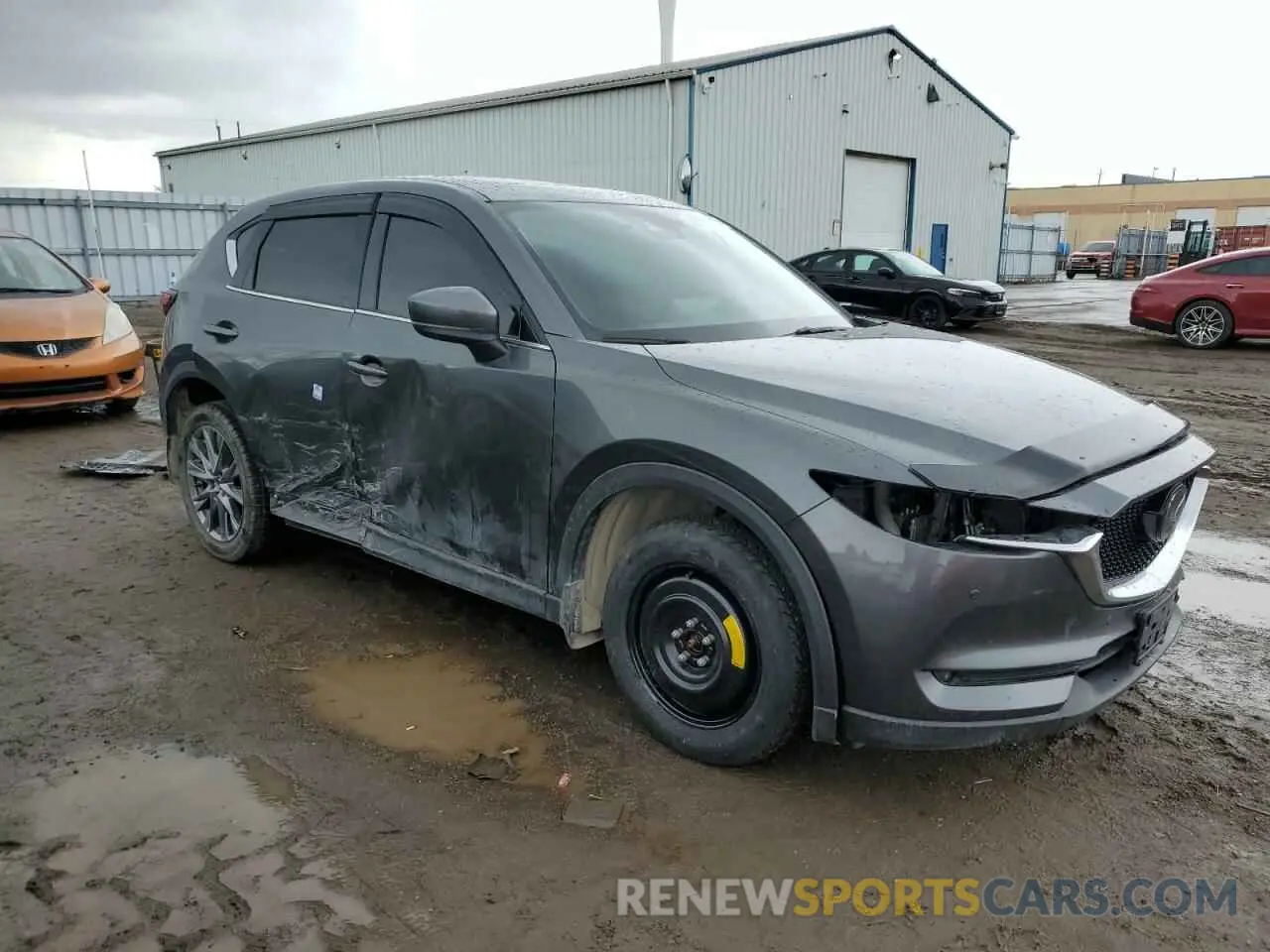 4 Photograph of a damaged car JM3KFBEY6M0436155 MAZDA CX-5 2021