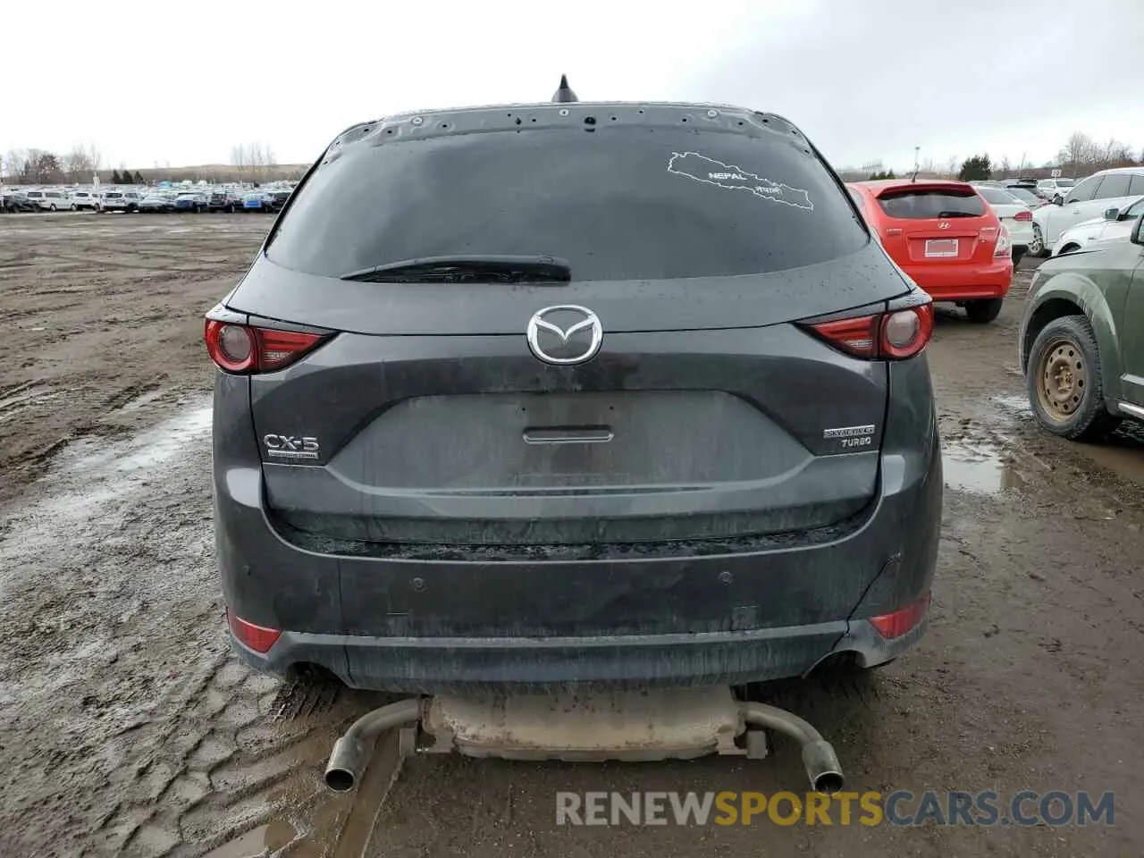 6 Photograph of a damaged car JM3KFBEY6M0436155 MAZDA CX-5 2021