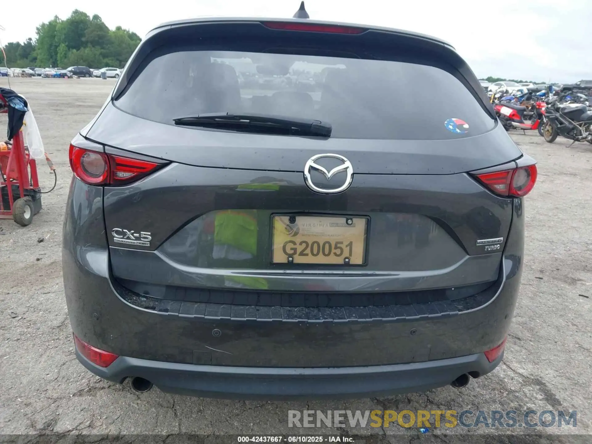 16 Photograph of a damaged car JM3KFBEY6M0438567 MAZDA CX-5 2021