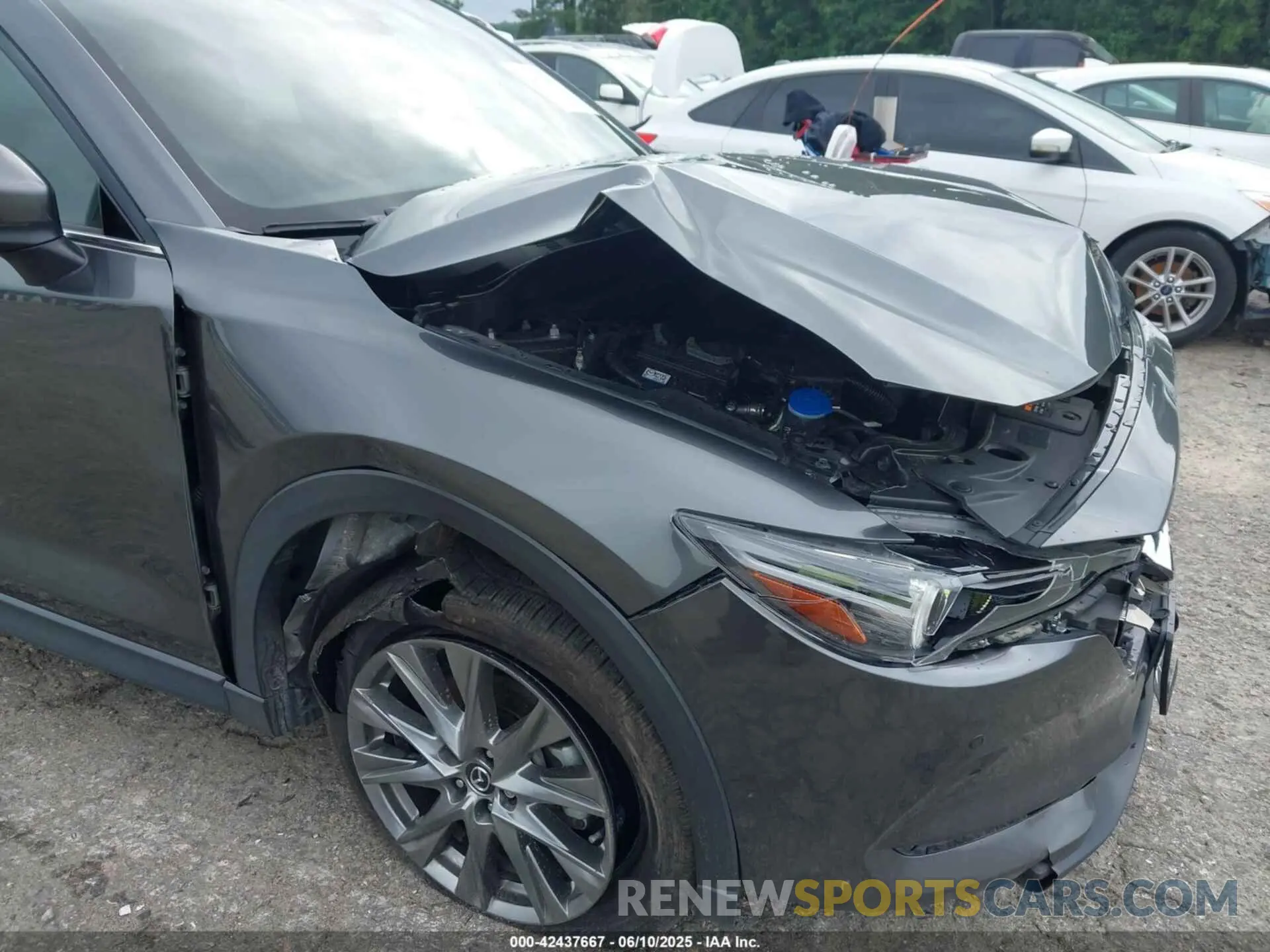 6 Photograph of a damaged car JM3KFBEY6M0438567 MAZDA CX-5 2021