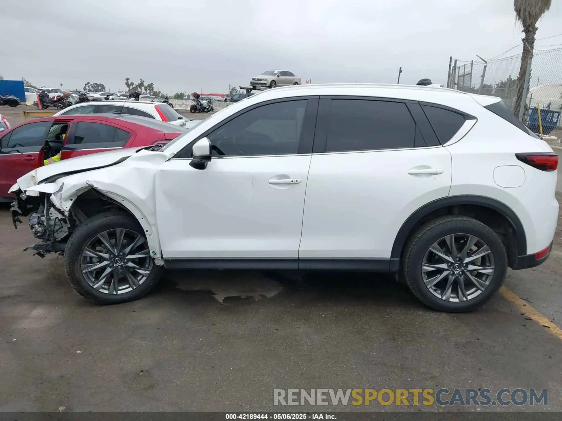 14 Photograph of a damaged car JM3KFBEYXM0320098 MAZDA CX-5 2021