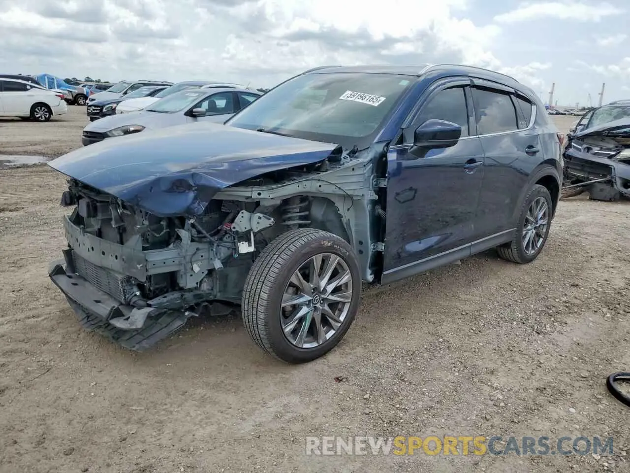 1 Photograph of a damaged car JM3KFBEYXM0345020 MAZDA CX-5 2021
