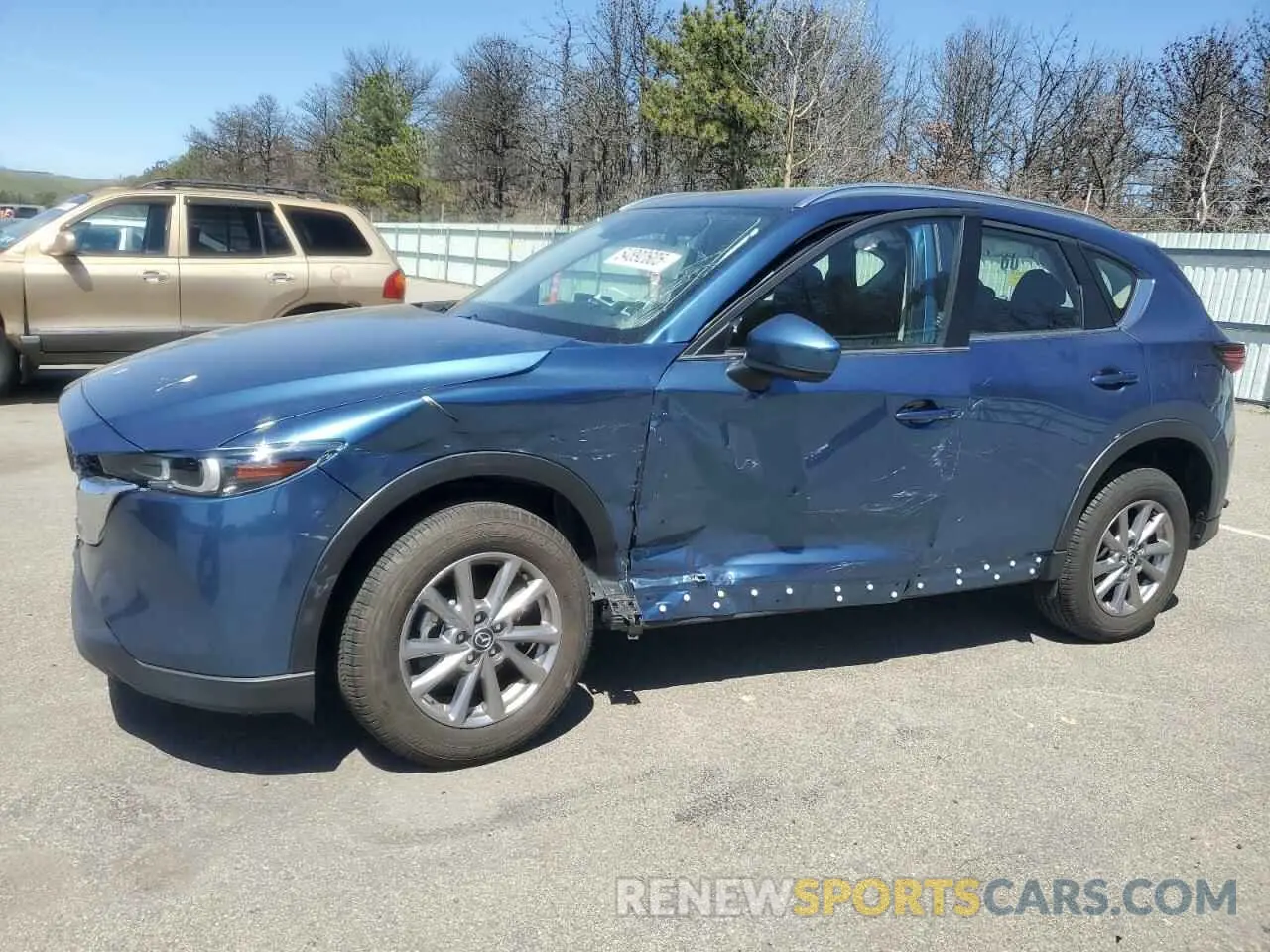 1 Photograph of a damaged car JM3KFBAM0N0535039 MAZDA CX-5 2022
