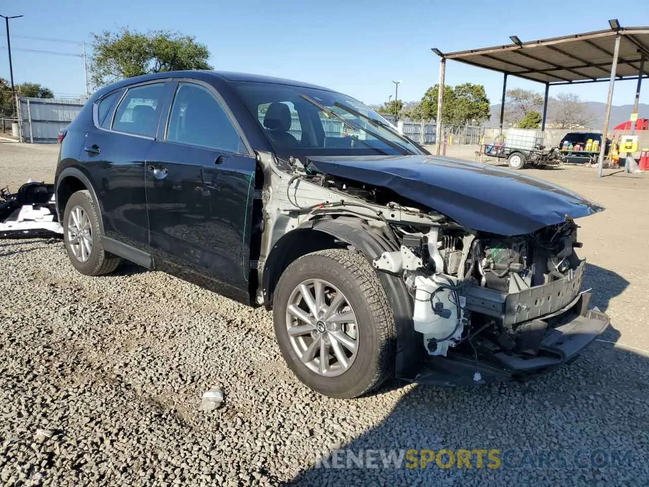 4 Photograph of a damaged car JM3KFBAM0N0567375 MAZDA CX-5 2022