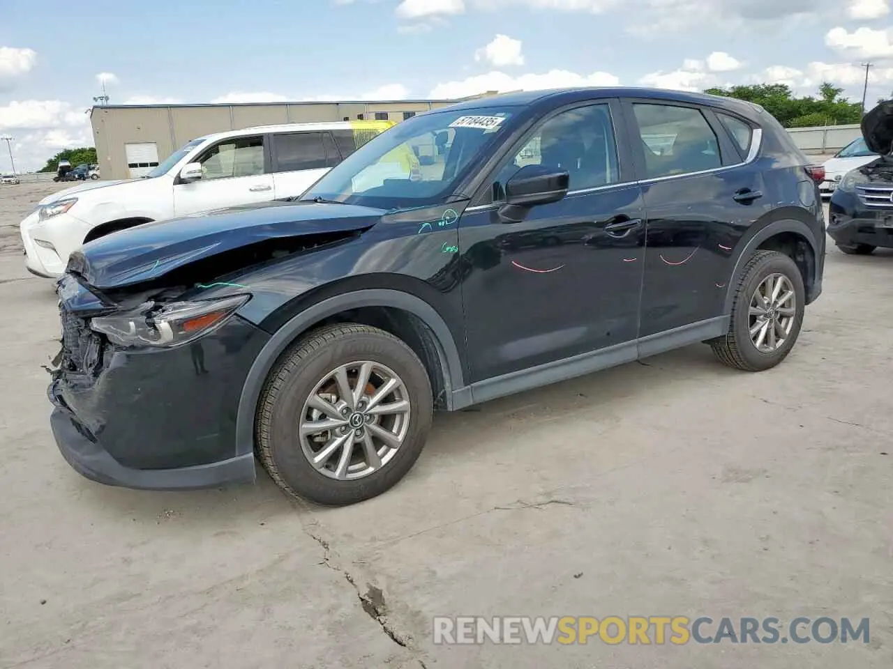 1 Photograph of a damaged car JM3KFBAM0N1622465 MAZDA CX-5 2022