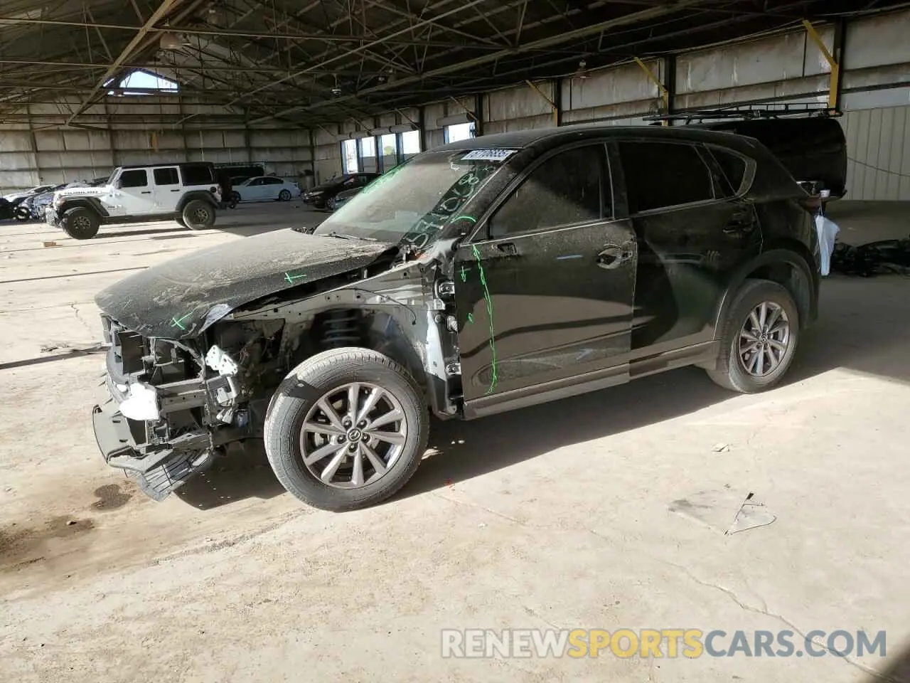 1 Photograph of a damaged car JM3KFBAM2N0623929 MAZDA CX-5 2022