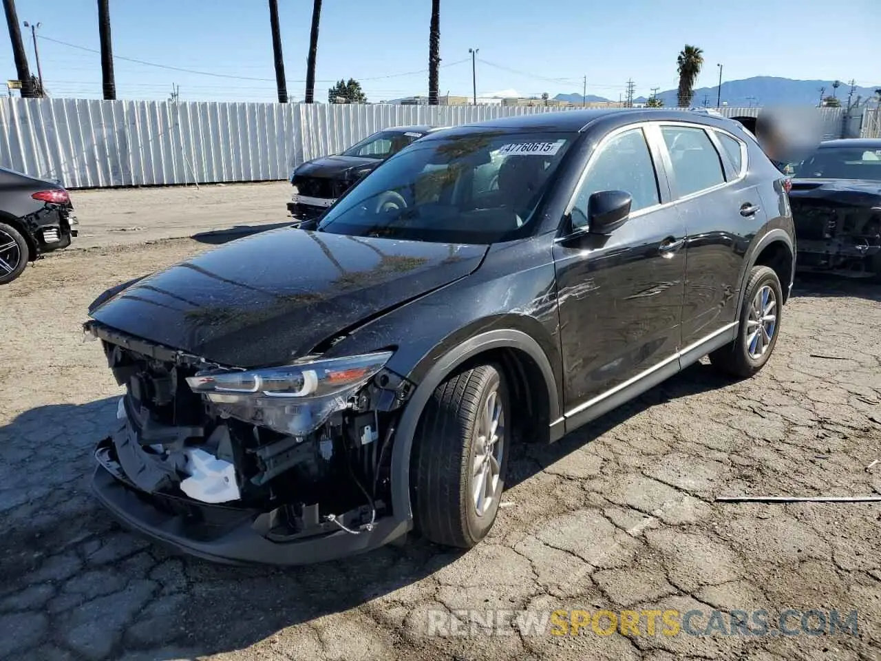 1 Photograph of a damaged car JM3KFBAM3N0540798 MAZDA CX-5 2022