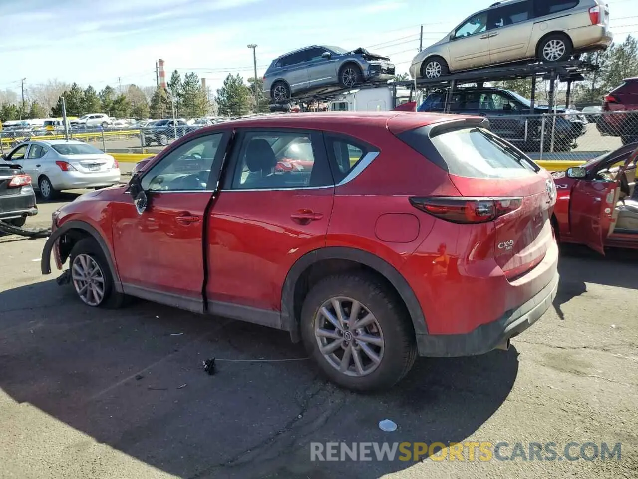 2 Photograph of a damaged car JM3KFBAM3N0545273 MAZDA CX-5 2022