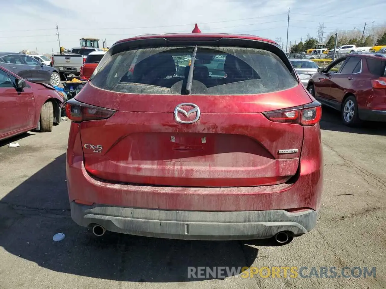 6 Photograph of a damaged car JM3KFBAM3N0545273 MAZDA CX-5 2022