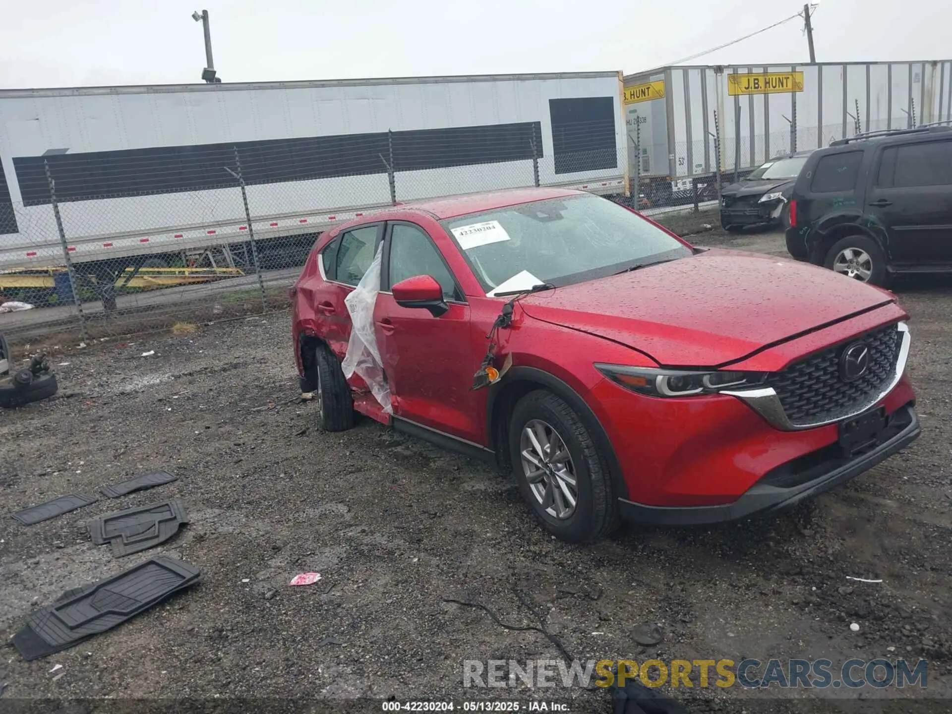 1 Photograph of a damaged car JM3KFBAM8N0536505 MAZDA CX-5 2022