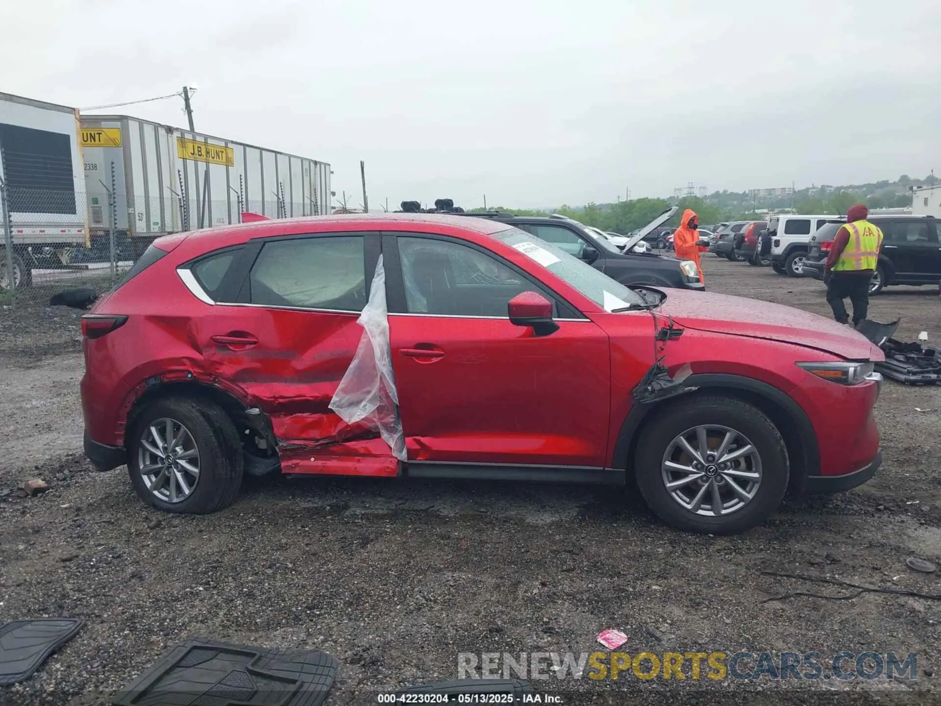 13 Photograph of a damaged car JM3KFBAM8N0536505 MAZDA CX-5 2022