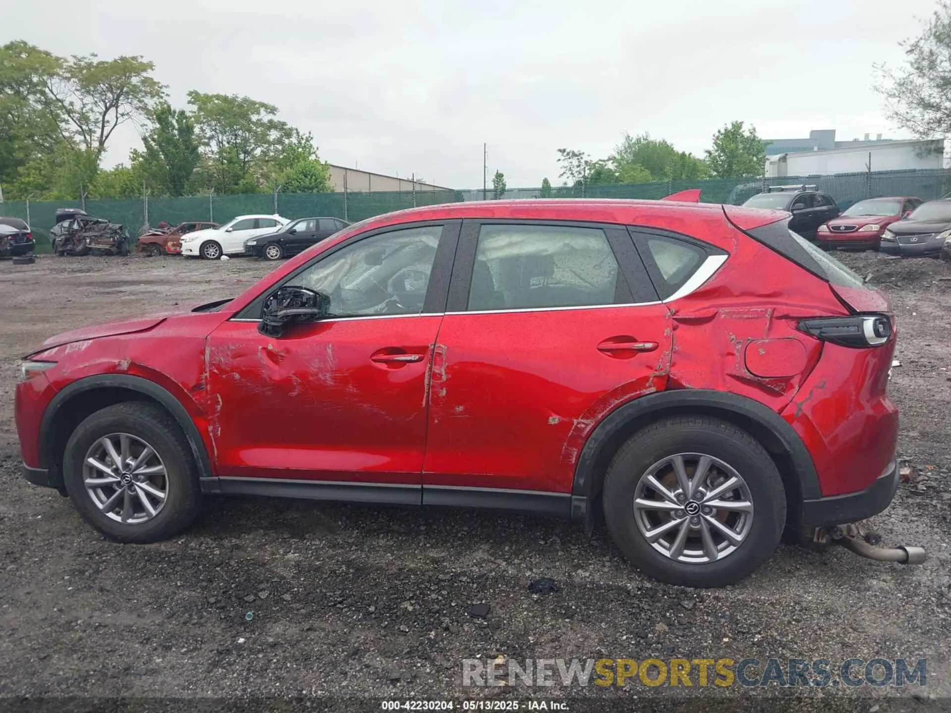 14 Photograph of a damaged car JM3KFBAM8N0536505 MAZDA CX-5 2022