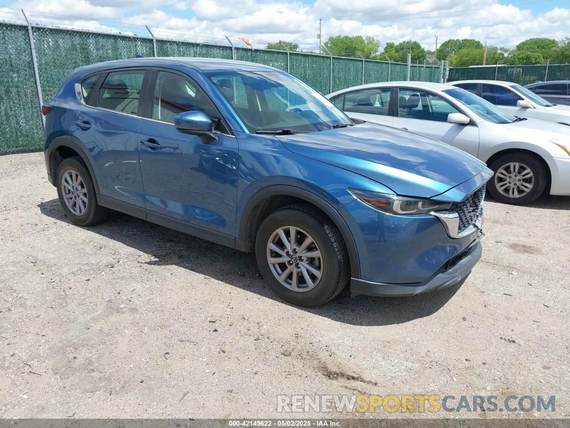 1 Photograph of a damaged car JM3KFBAM8N0546824 MAZDA CX-5 2022