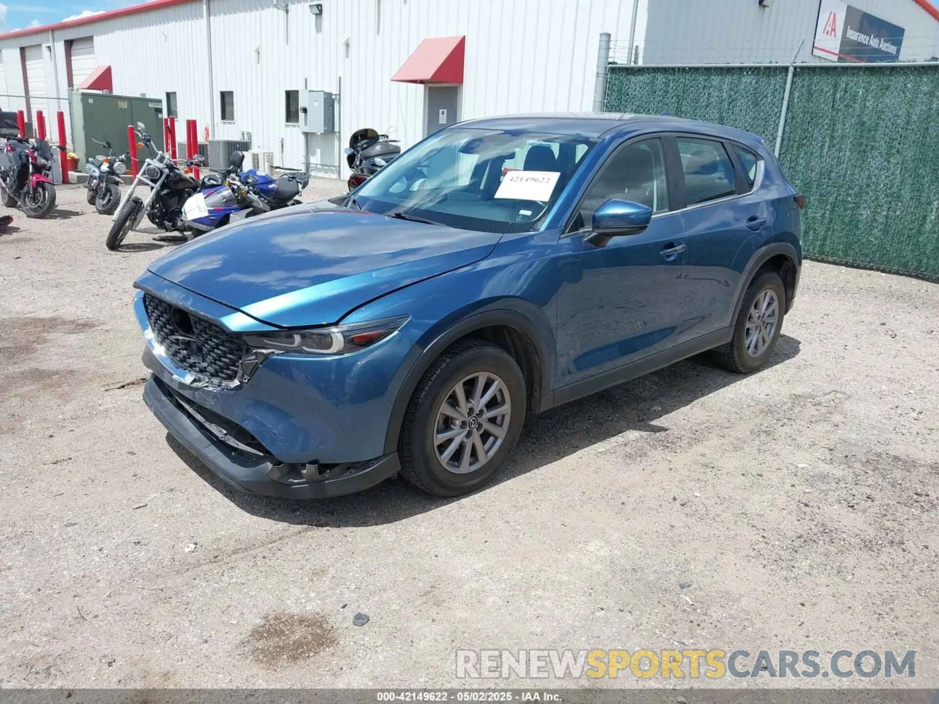 2 Photograph of a damaged car JM3KFBAM8N0546824 MAZDA CX-5 2022