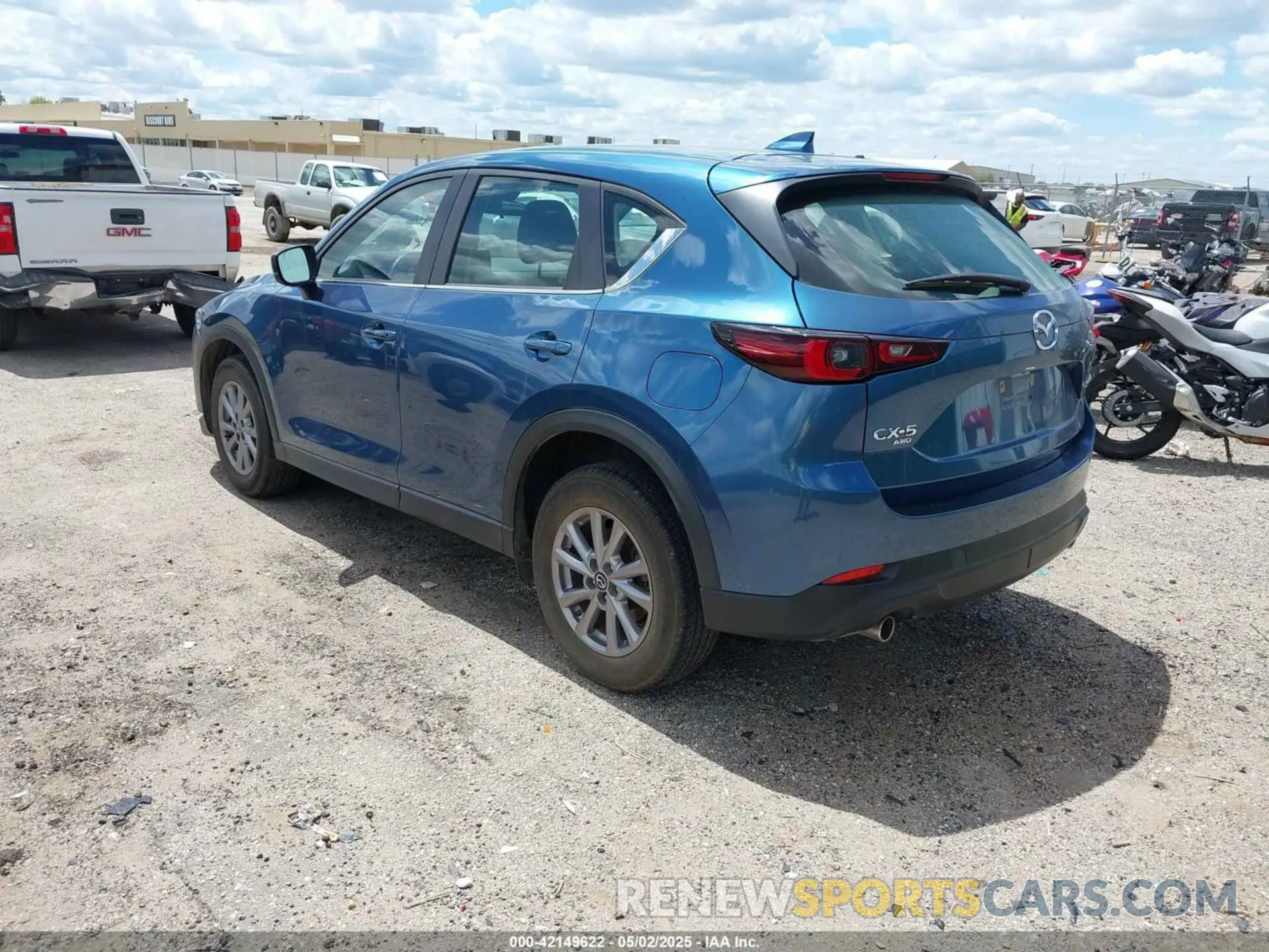 3 Photograph of a damaged car JM3KFBAM8N0546824 MAZDA CX-5 2022