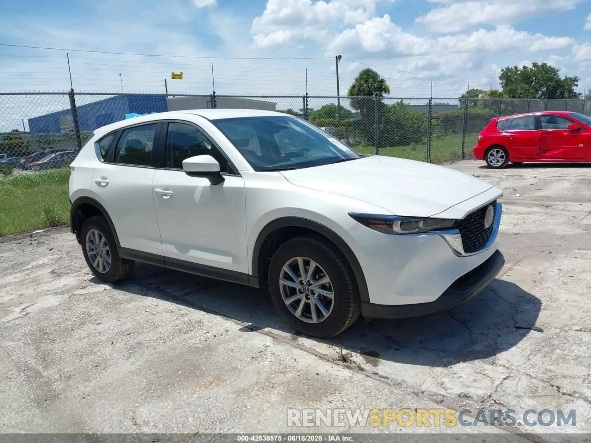 1 Photograph of a damaged car JM3KFBAM8N0564711 MAZDA CX-5 2022