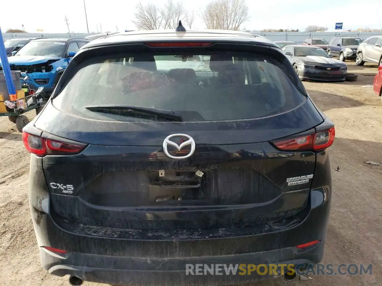 6 Photograph of a damaged car JM3KFBAM8N0611221 MAZDA CX-5 2022