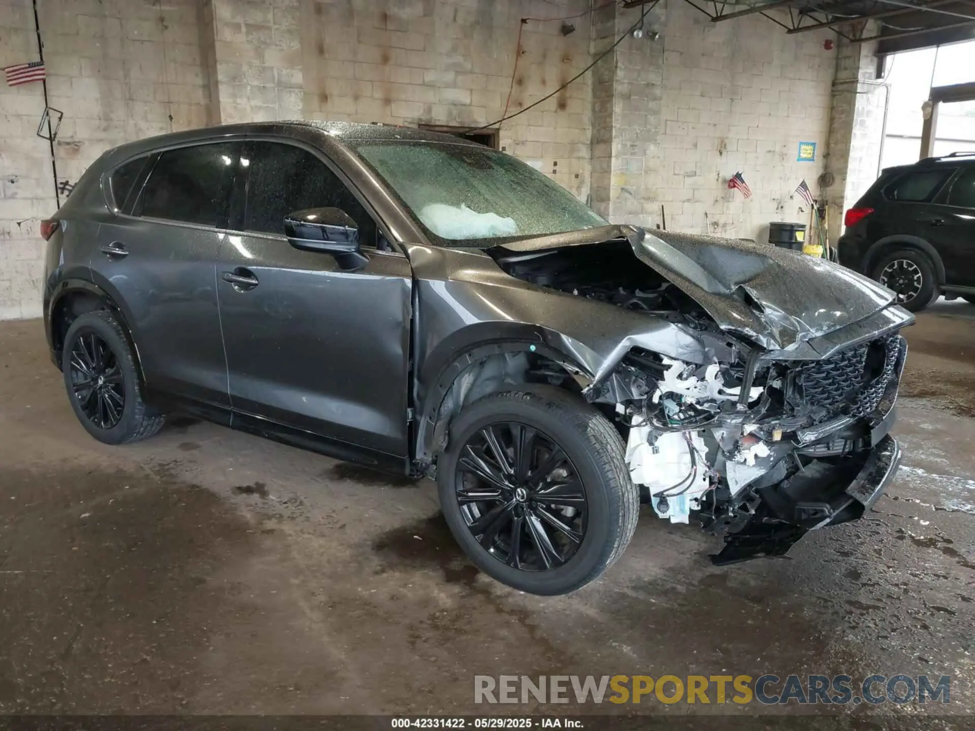 1 Photograph of a damaged car JM3KFBAY3N0534020 MAZDA CX-5 2022
