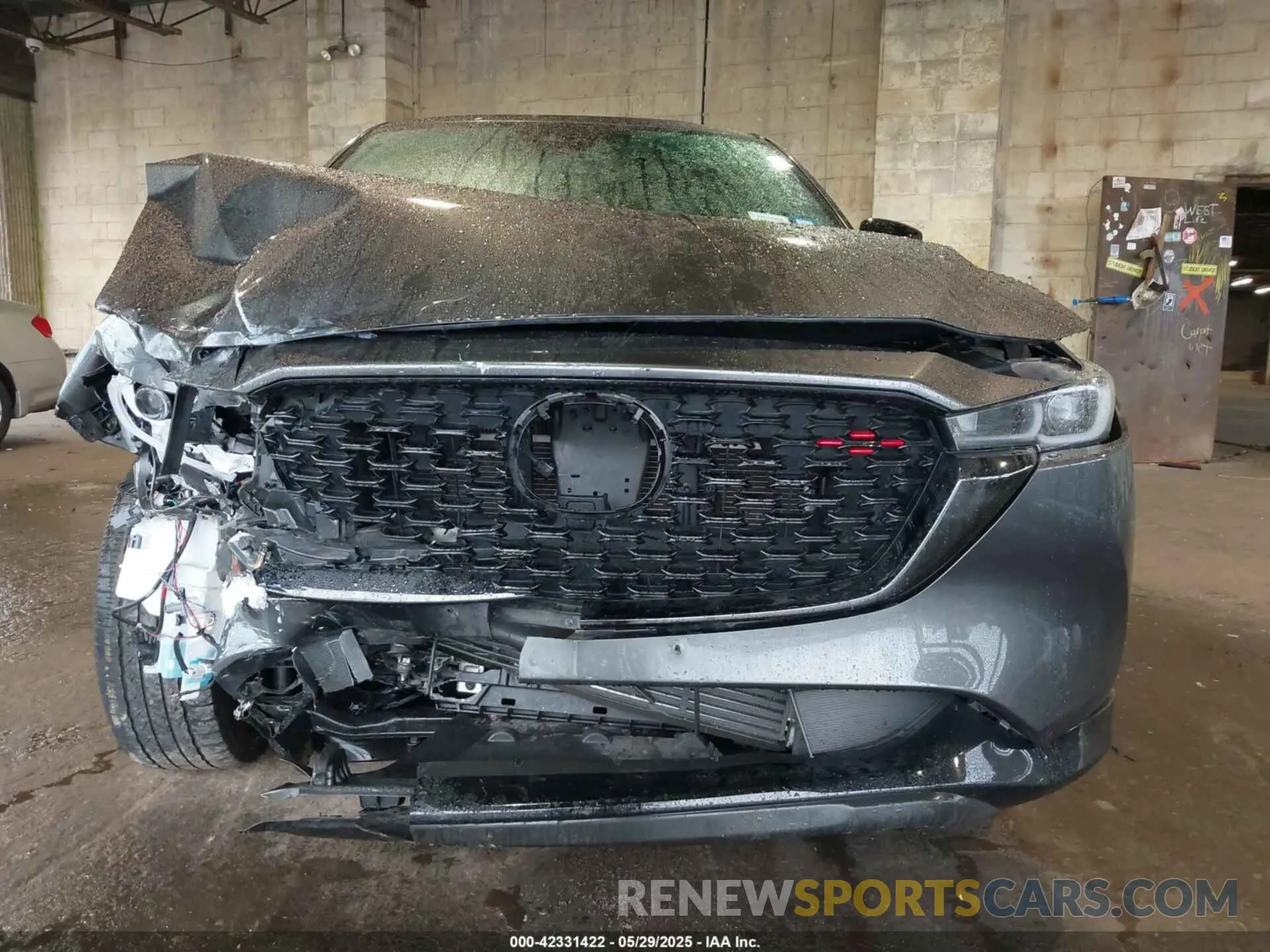 6 Photograph of a damaged car JM3KFBAY3N0534020 MAZDA CX-5 2022