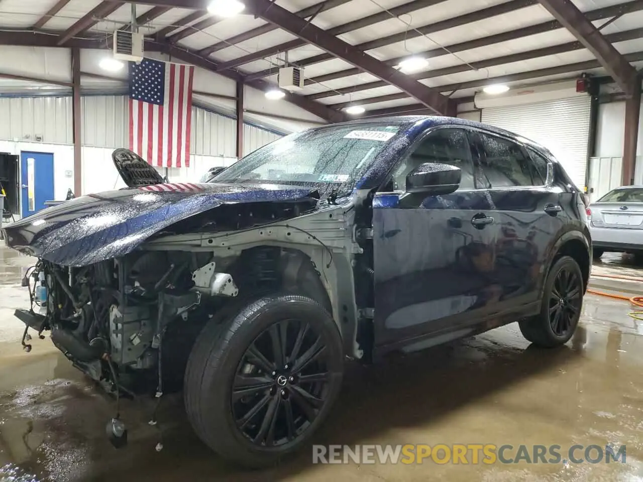 1 Photograph of a damaged car JM3KFBAY4N0595862 MAZDA CX-5 2022