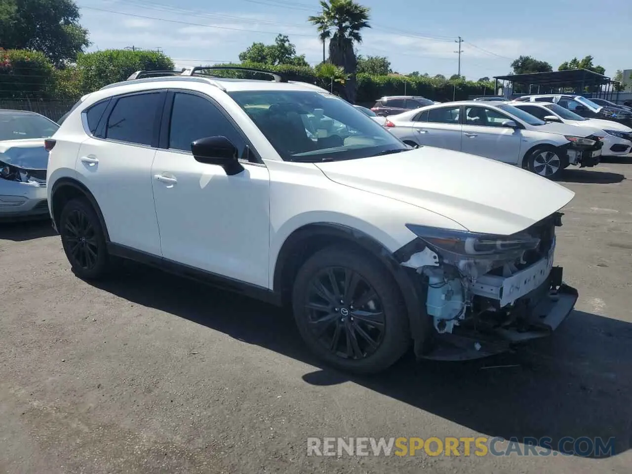 4 Photograph of a damaged car JM3KFBAY4N0606231 MAZDA CX-5 2022