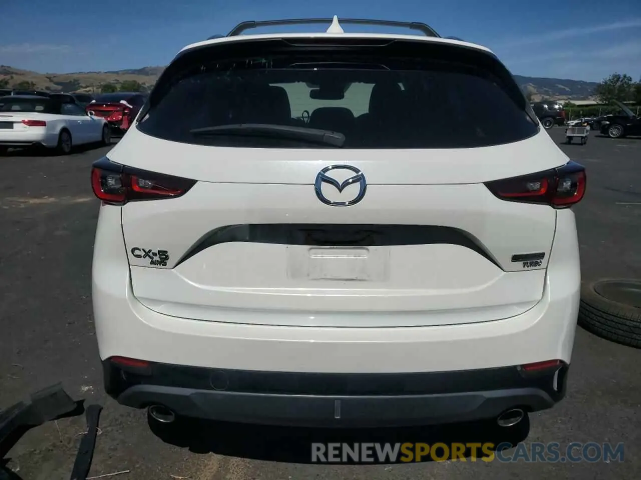 6 Photograph of a damaged car JM3KFBAY4N0606231 MAZDA CX-5 2022