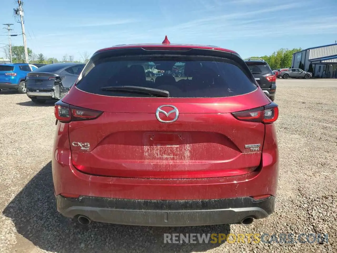 6 Photograph of a damaged car JM3KFBAY4N0609890 MAZDA CX-5 2022