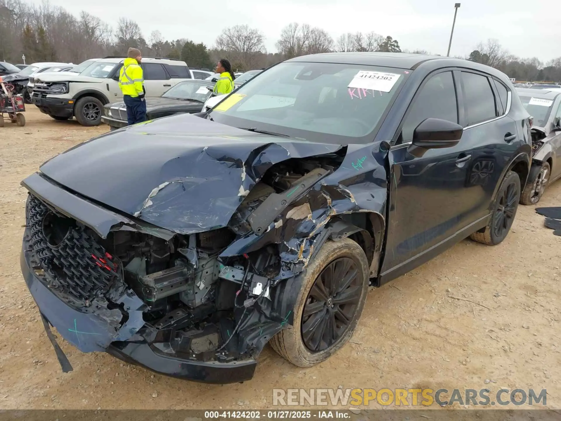 2 Photograph of a damaged car JM3KFBAY5N0521947 MAZDA CX-5 2022