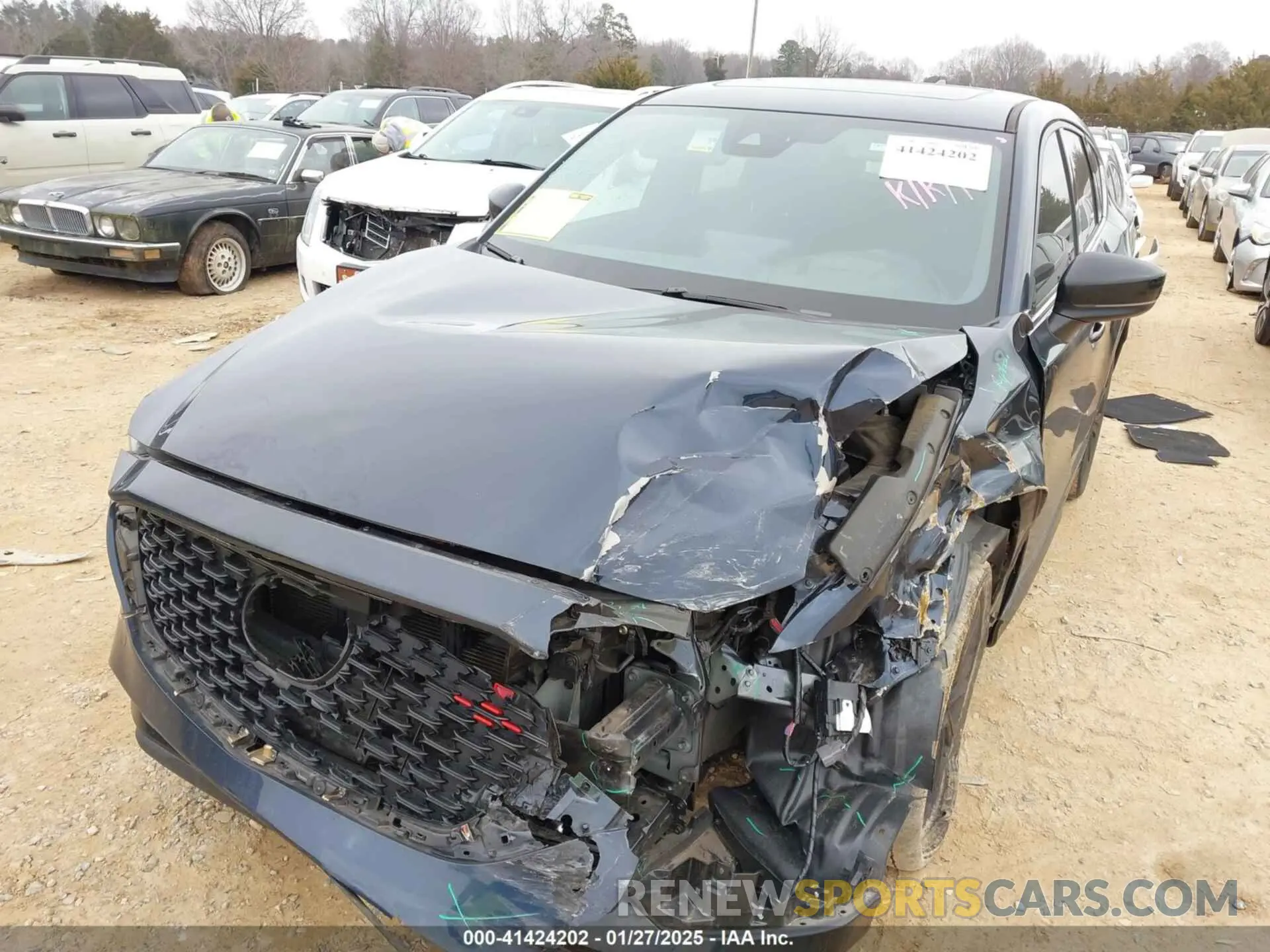 6 Photograph of a damaged car JM3KFBAY5N0521947 MAZDA CX-5 2022