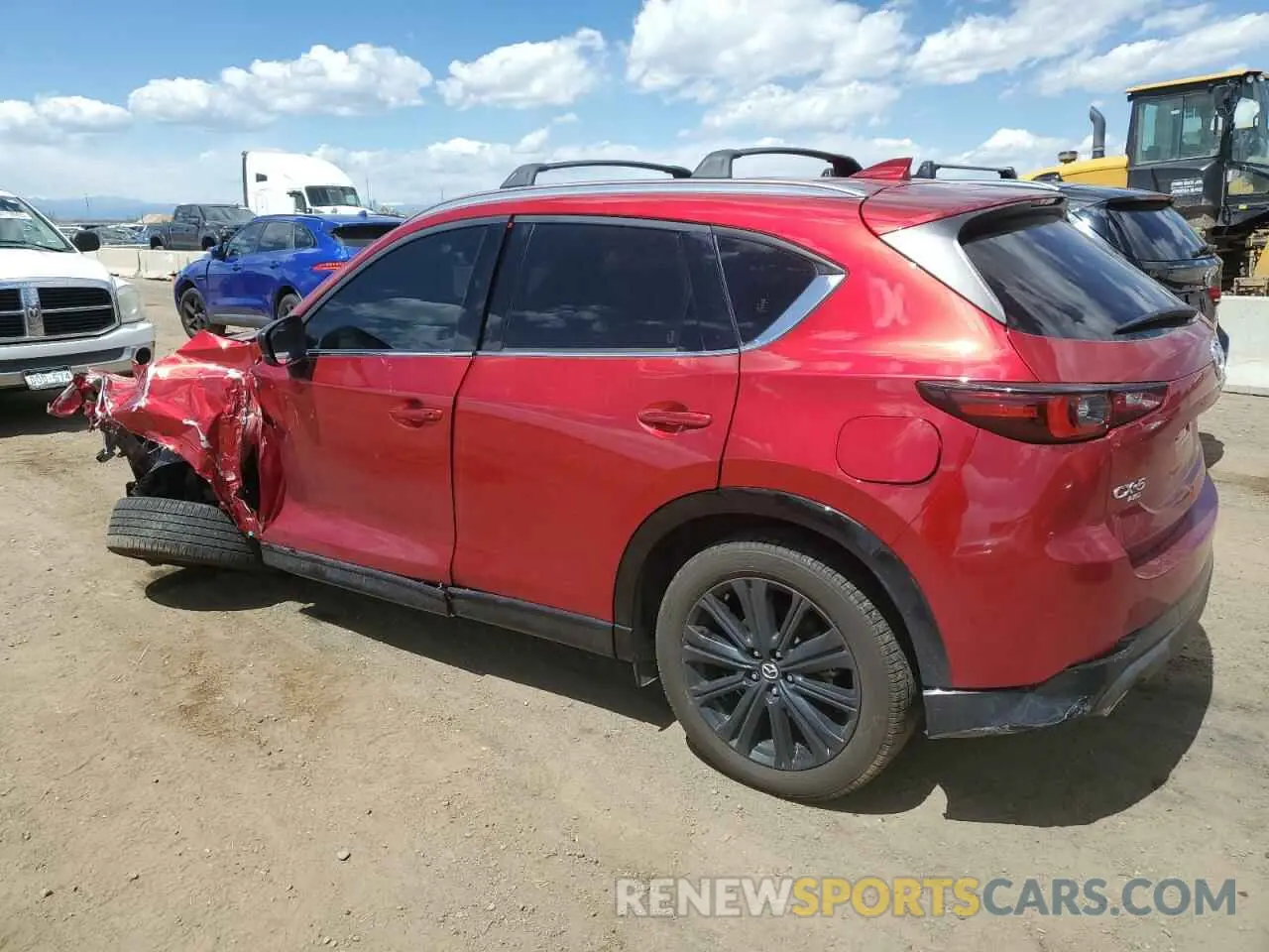 2 Photograph of a damaged car JM3KFBAY5N0567701 MAZDA CX-5 2022