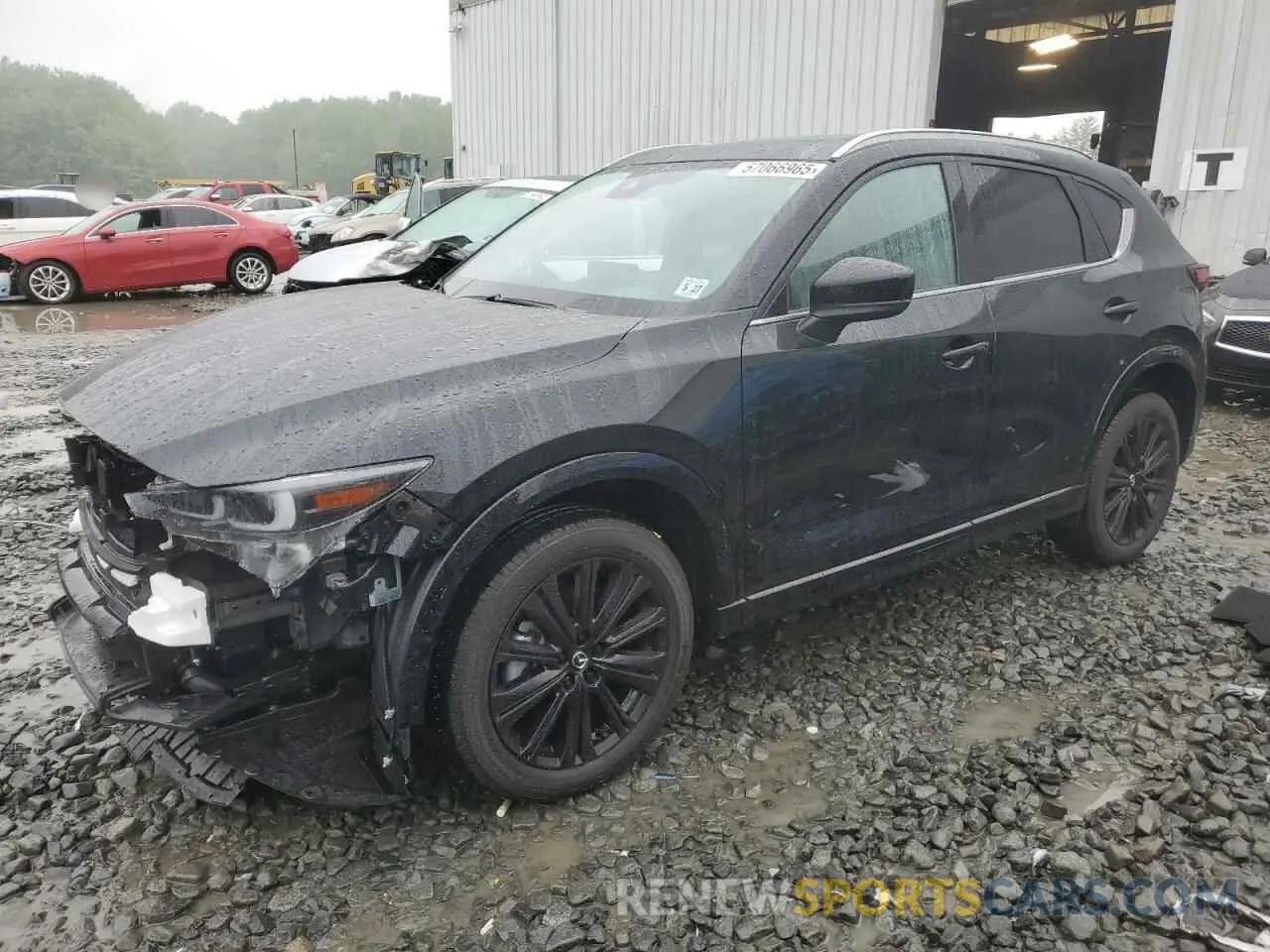 1 Photograph of a damaged car JM3KFBAY6N0564869 MAZDA CX-5 2022
