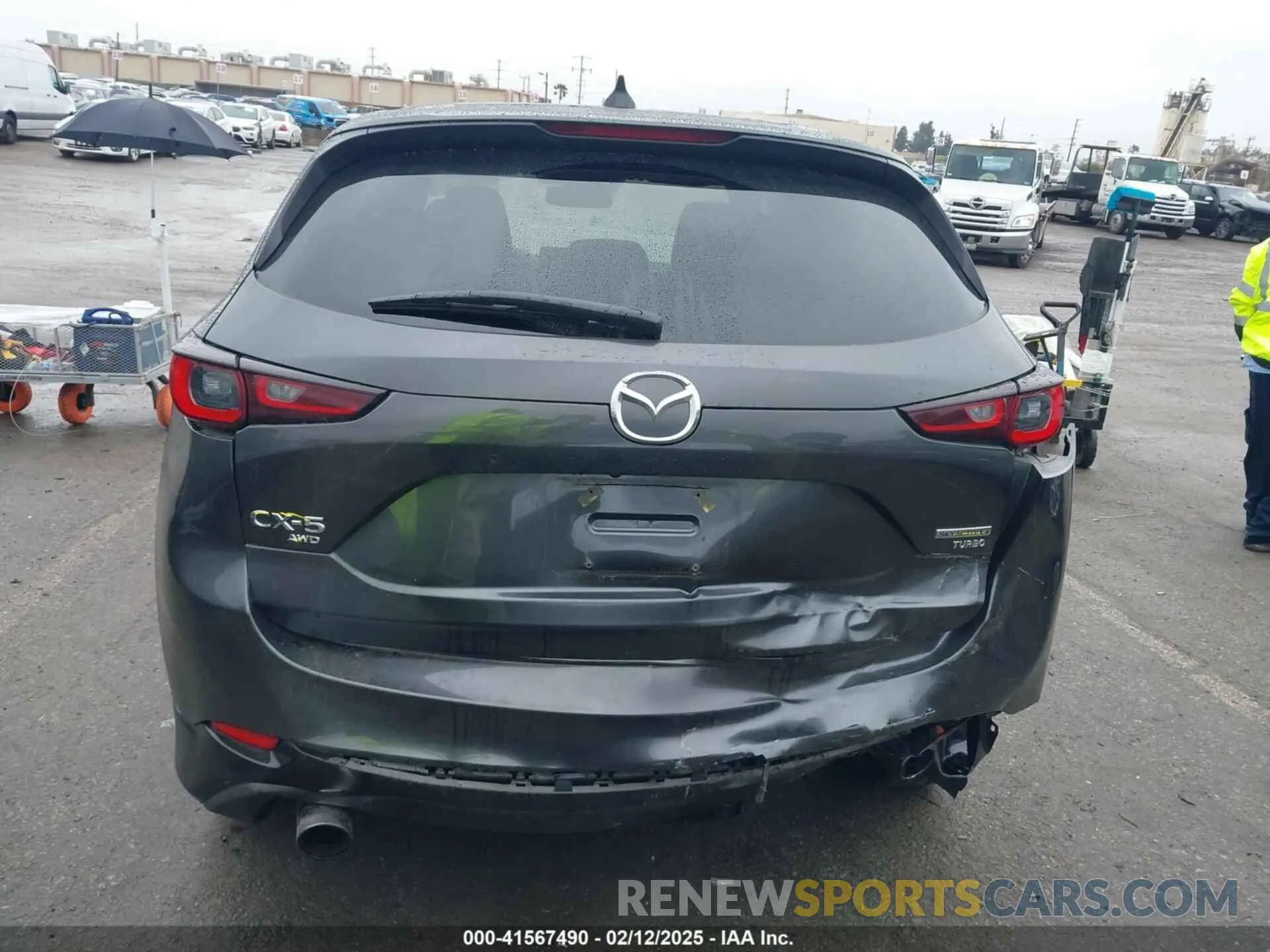 16 Photograph of a damaged car JM3KFBAY8N0647204 MAZDA CX-5 2022