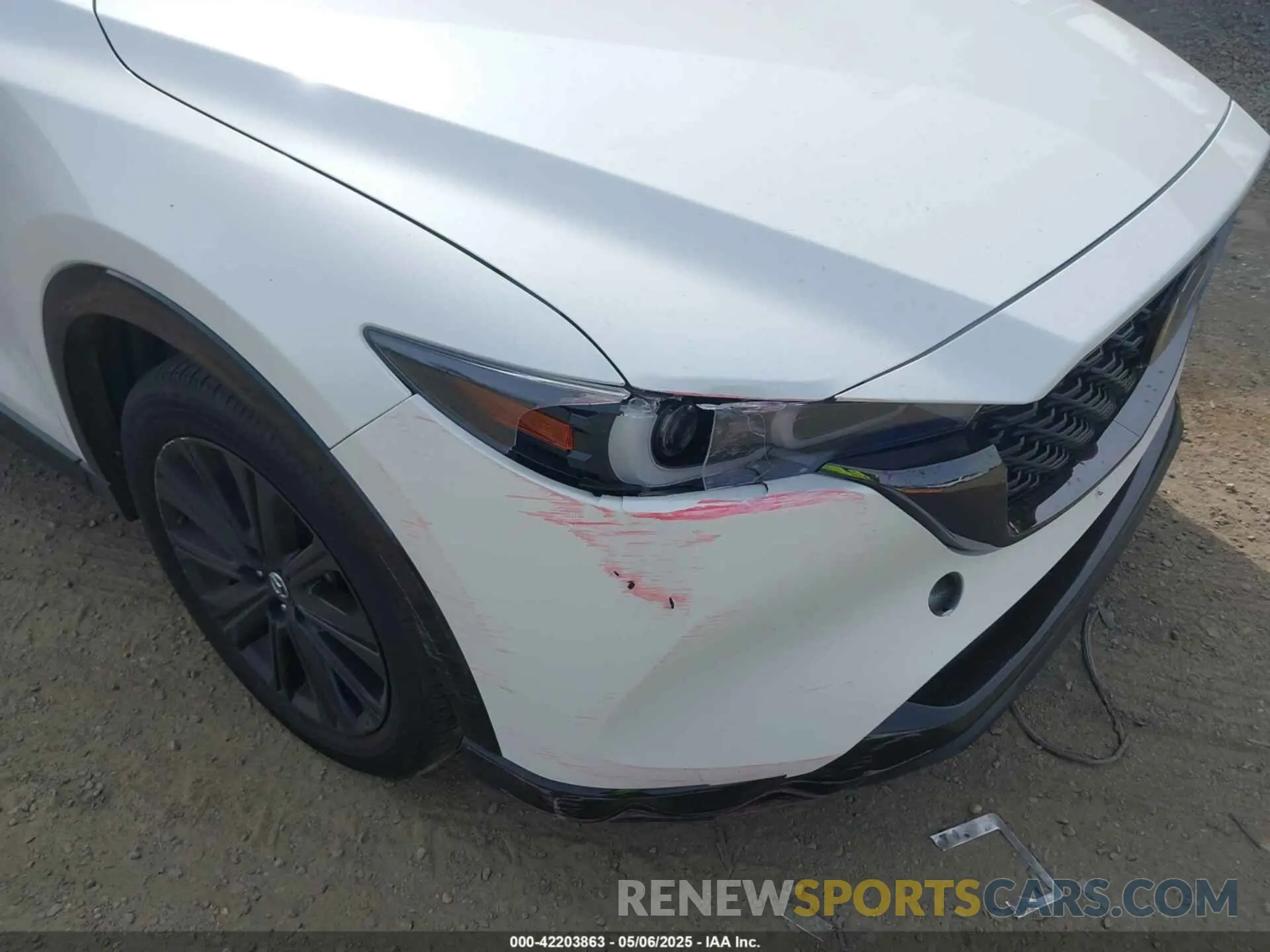 6 Photograph of a damaged car JM3KFBAY9N0552019 MAZDA CX-5 2022