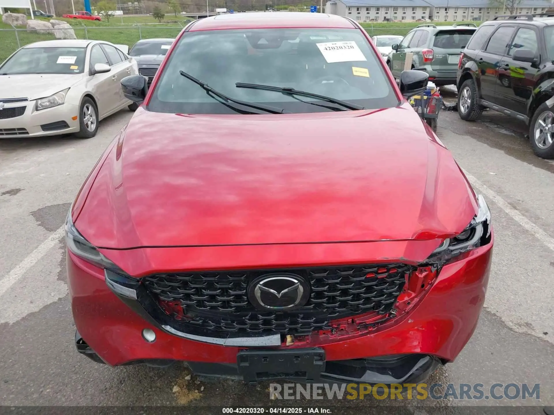 12 Photograph of a damaged car JM3KFBAY9N0588650 MAZDA CX-5 2022