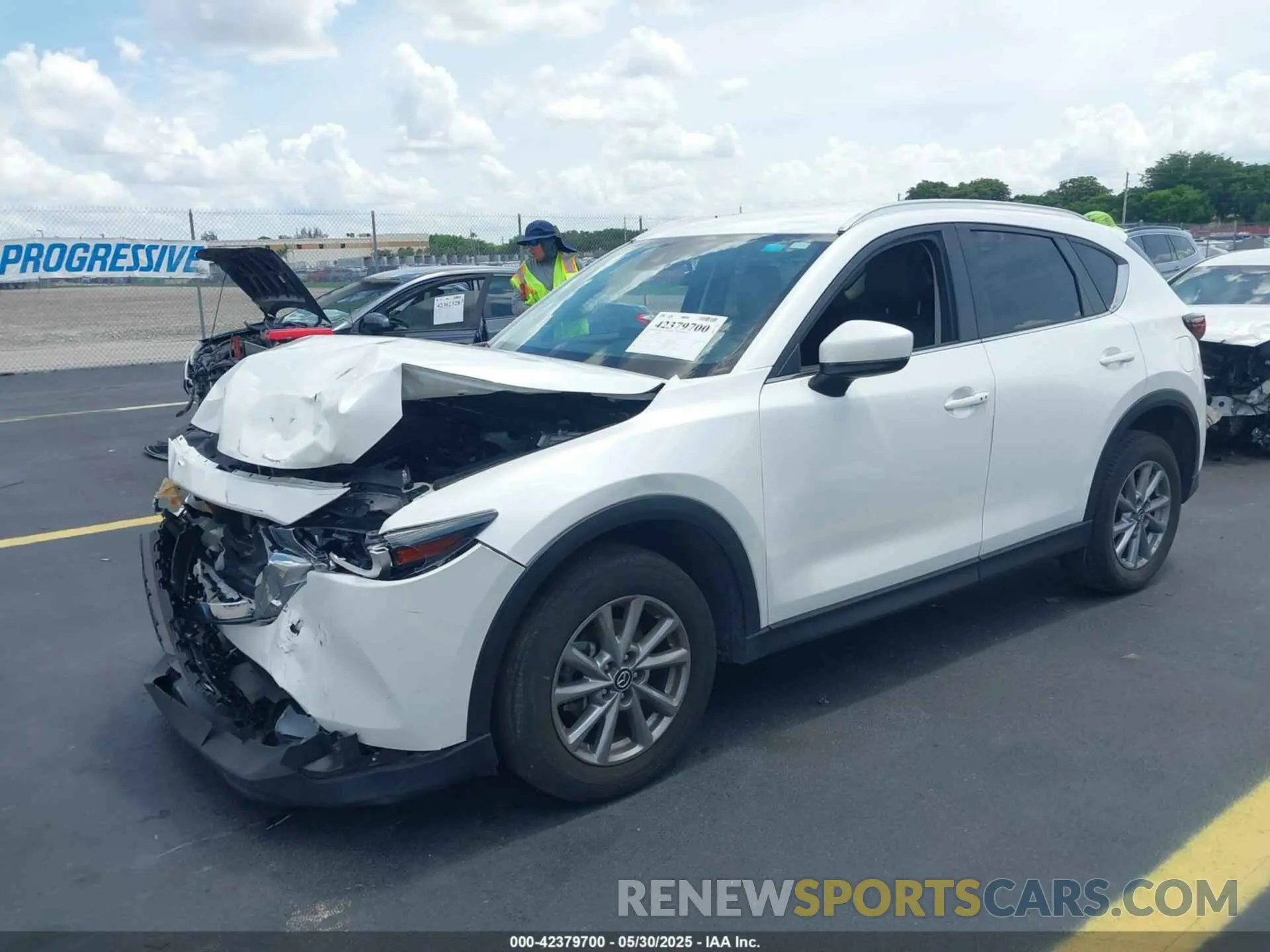 2 Photograph of a damaged car JM3KFBBM1N0612211 MAZDA CX-5 2022